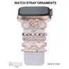 Adecuado para hebilla de Apple Watch Correa de silicona con banda de reloj incrustada de diamantes Hebilla de pasador de diseño original para iWatch