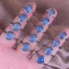 Anel de Água-marinha estilo simples e novo tamanho 7 x 9 Design ao Vivo preço alto Fonte de suprimento ao vivo fabricante