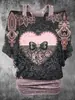Top de Verano Transfronterizo para Mujer Camiseta de Manga Corta Spice Girls Impresión Digital 3D Calavera Camiseta Básica de Manga Corta Nueva Prenda Interior para Mujer