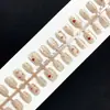 30 piezas de uñas para llevar amor dopamina ojo de gato uñas para llevar uñas terminadas pieza de uña postiza removible