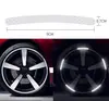 20 pegatinas reflectantes para ruedas de coche, pegatinas de advertencia para neumáticos, pegatinas tridimensionales 3D para coche, decoración personalizada y creativa.