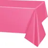 Mantel de color liso Amazon transfronterizo, mantel de plástico desechable de PE adecuado para diversas ocasiones de fiesta y eventos