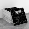 Pegatinas de Azulejo 3D Mármol Imitación Dorado para Exportación Transfronteriza Pegatinas Decorativas para Renovación de Paredes Papel Tapiz Autoadhesivo a Prueba de Aceite e Impermeable
