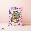 Edição Tigre e Gato Adesivos de Impressão Papel de Recado Diário Decoração de Capa de Celular Marcadores de Página Lembranças Tendência Nacional Estilo Nacional