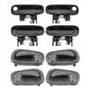 Adequado para Conjunto de 8 Peças de Maçanetas Internas e Externas para Carro Toyota Corolla 98-02, Pacote com 8 69210-02040
