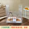 Saco de embalagem plástico transparente descartável Food Fast Food Takeaway saco de embalagem cofre portátil saco de compras conveniente