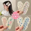 Presilhas de Cabelo Mágicas Florais de Tricô Fofas, Adesivos de Cabelo de Princesa Delicados Estilo Coreano, Presilhas Versáteis para Franja, Acessórios de Cabelo