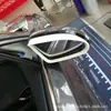 Adecuado para Hyundai Santa Fe Moderno Protector de Lluvia para Espejo Retrovisor Modificación Ceja de Lluvia ABS Decoración de Espejo Retrovisor Y