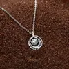 Colar S925 Prata Esterlina Coração Pulsante para Mulheres, Verão de Alto Padrão Pingente Dinâmico Super Brilhante, Joia de Nicho com Moissanita