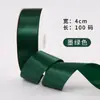 Cinta de Satén con Cruz de Cinta de Rosa Hecha a Mano de 4cm Cinta Decorativa para Regalo de Boda Flor de Cinta de Satén Fabricante Venta al Por Mayor