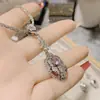 Versa personalidad europea y americana forma de serpiente traje de mujer chapado en oro retro moda pulsera abierta exagerada hip hop collar moderno genial