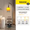 Lámpara de Pie Estilo Medieval Sala de Estar Lado Sofá Ins Lámpara Ambiente Femenino Americano Retro Dormitorio Mesita de Noche Lámpara Decorativa