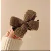 Accesorio para el Cabello de Lazo de Hilo en Stock, Pasador para el Cabello para Mujeres, Pinza Elegante para Moños, Pasador Hecho a Mano para Fijar el Cabello Suelto