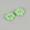 Botones de flor de plástico al por mayor desde la fuente, lindos botones para abrigos y camisas de ropa infantil, botones de flor coloridos para suéteres