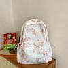 Nueva Mochila Tie-Dye Ins Estilo Coreano para Escuela Femenina Mochila Ligera para Chica de Secundaria Mochila Ligera Gran Capacidad Transfronteriza