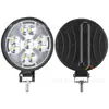 Luz de Trabalho LED para Carro 3 Polegadas Redonda Duas Cores com Strobe Multimodo Luz Auxiliar Luz de Inspeção Luz de Direção
