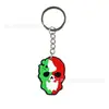 Chaveiro de Fantasma Desenho Animado de Halloween Chaveiro de Borracha Macia PVC Pingente de Bolsa Pequeno Presente Joia Chaveiro