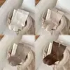 Meias de cano alto versáteis para outono/inverno estilo casual coreano scrunch miu style cor sólida simples série marrom retrô meias versáteis femininas