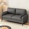 Sofá Sala de Estar 2025 Nuevo Apartamento Pequeño Habitación Doble de Alquiler Fila Recta Tela Moderno Simple Sofá Descanso Recepción