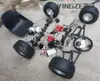 Acessórios para Kart Veículo Elétrico de Quatro Rodas Modificado DIY Suspensão Dianteira Direção Eixo Diferencial Transmissão Motor Eixo Traseiro Pneus 6 polegadas