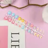 Uñas para Niños 24 Piezas, Uñas Portátiles Divertidas y Lindas Pintadas con Dibujos para Niños, Manicura Colorida Personalizada para Niños