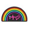 Rompecabezas de Colores Serie Autismo tamaño pequeño Parche Adhesivo Suave de PVC Plano Agujero Transfronterizo Bolsita Pequeña Accesorios para Joyería DIY
