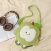 Mochila Infantil Estilo Ins Maçã Fofa Desenho Animado Bolsa Escolar Estudante Mochila de Viagem para Meninos e Meninas