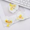 Artificial phalaenopsis cocar hairpin diy cocar cabeça de flor decoração de casamento buquê de casamento flor artificial