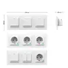 86 interruptor wifi interruptor sin fuego tipo 86 interruptor wifi inteligente producto inteligente alexa interruptor de control remoto