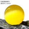 Fábrica atacado colorido olho de gato 16mm redondo grânulo não poroso DIY acessórios mármores jogar bola opala bola de cristal