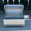 Estufa Automática para Asar Cordero Entero al Volteo Carbón Asado Pierna de Cordero Costilla de Cordero Estufa Dedicada para Cordero Entero Asar Conejo Asar Pollo Parrilla sin Humo