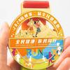 Medalhas de Maratona de Caminhada Medalhas Comemorativas de Maratona Urbana Personalizadas Jogos Esportivos Medalhas de Ouro de Corrida Saudável Personalizadas