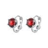 Pendientes de circonita de color plata esterlina S925 para mujer, ligeros, de lujo, a la moda, combinables con todo, estilo coreano, minimalistas, de alta gama.