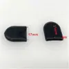 Manguito de Tubo Plano de PVC Negro Manguito Protector para Plancha Almohadilla para Patas de Muebles Manguito Sellador de Goma Blanda para Estantería Mangas de Goma para Patas de Mesa y Sillas