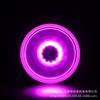 Ventoinha de gabinete aurora eclipse solar, dupla abertura, anel fino dentro e fora da luz, 12CM LED de computador computador de mesa