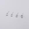 Doudou ear studs contas de prata dos homens bola ear stud orelha stick orelha piercing osso da orelha brincos pequenos elegante dos homens orelha simples