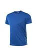 Camisa Esportiva Masculina Transfronteiriça, Top Esportivo de Manga Curta, Camiseta de Secagem Rápida com Gola Redonda, Adequada para Fitness, Corrida e