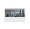 Regalos creativos despertador digital luminoso para estudiantes reloj electrónico inteligente LCD silencioso función de repetición de alarma silenciosa reloj con temperatura