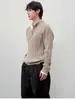 Direto da Fábrica Minimalista Artístico Moderno Falso Duas Peças Tricô Suéter de Ponto Trançado Moda Harajuku Preguiçoso Versátil Estilo Japonês