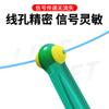 Assento flutuante de silicone de núcleo duplo, força dupla, anti-puxão, linha, alta elasticidade, alta resistência, assento flutuante, acessórios de pesca, atacado