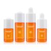 20 / 30ml frasco conta-gotas de cabeça de borracha pressionando essência garrafa de vidro óleo essencial garrafa vazia garrafa de líquido de fundo muscular garrafas de atacado