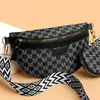 Bolsa Pequena Estilo Novo Feminino Retrô Moda Bolsa de Peito Bolsa de Cintura Ins Popular Nicho Casual Ombro Transversal Tendência