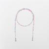 Cadena para Gafas de Perlas Retro Transfronteriza Accesorios Halter para Mujer Colgante de Cristal Colorido Mascarilla Gafas Cordón Anti-Caída Collar