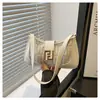 2025 Nuevo Bolso de Axila con Textura Estilo Coreano para Mujer, Bolso de Hombro Casual para Viajar, Bolso Cruzado de Moda para Viajar