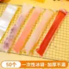 Bolsa Desechable para Paletas Bolsita Auto-sellante DIY Puesto de Hielo Triturado Casero Molde No Tóxico Paleta de Hielo Comida de Nieve Grado Alimenticio Paleta