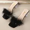 Sandálias Simples de Calçar Cor Sólida Suave Estilo Francês 2025 Novo Estilo Fada Sandálias Combinando com Vestido Sapatos Femininos Tamanho Grande