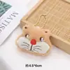 Oferta Especial do Fabricante Broche de Pelúcia Emoji Desenho Animado Boneco de Rato Desenho Animado Decoração Acessórios para Roupas