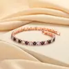 Amazon Comercio Electrónico Transfronterizo Pulsera Morada y Blanca Redonda de 4 mm para Mujer Moda Estilo Ins Venta Directa de Fábrica Mayoreo