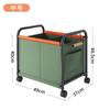 Cesta de Almacenamiento Carrito Doméstico con Ruedas Estante de Almacenamiento para Espacios Estrechos Esterilla de Yoga Equipamiento Deportivo Fitness Estante de Almacenamiento para Baloncesto
