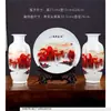 Enfeites de Cerâmica, Vasos de Flores, Arranjos de Flores, Sala de Estar de Escritório, Bar, Decorações para Rack de TV, Artesanato Estilo Chinês*